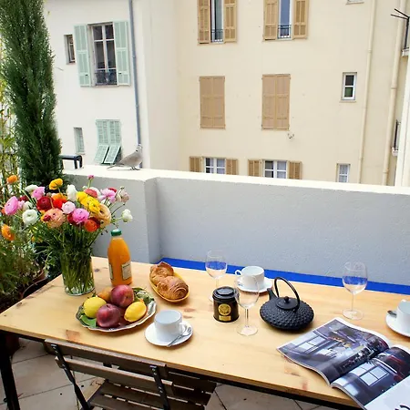 Ze Perfect Place - Elegant Appartement Avec Terrasse - Promenade Des Arts Nice Exterior foto