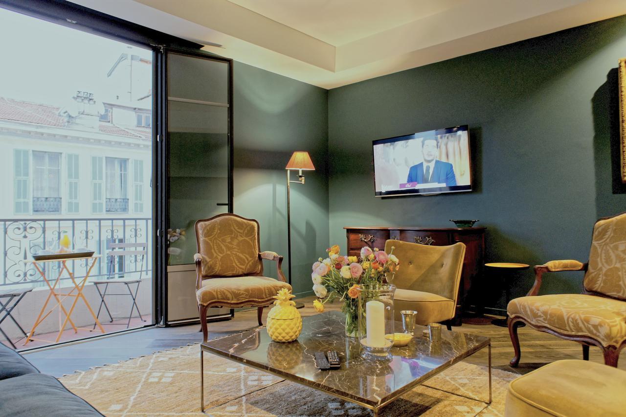 Appartement élégant Avec Terrasse - Promenade Des Arts Nice